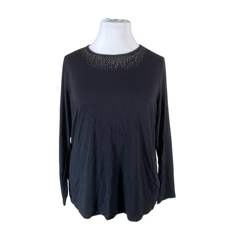 Unisex Betty Barclay - Trikotaažist pluus, suurus 46 - Must ()