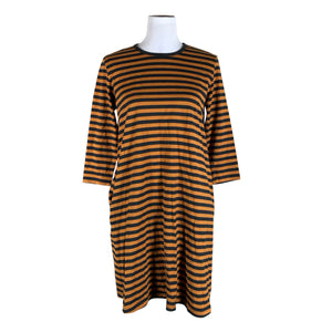 Unisex Marimekko - Trikotaažist kleit, suurus 38 - Kollane (1)