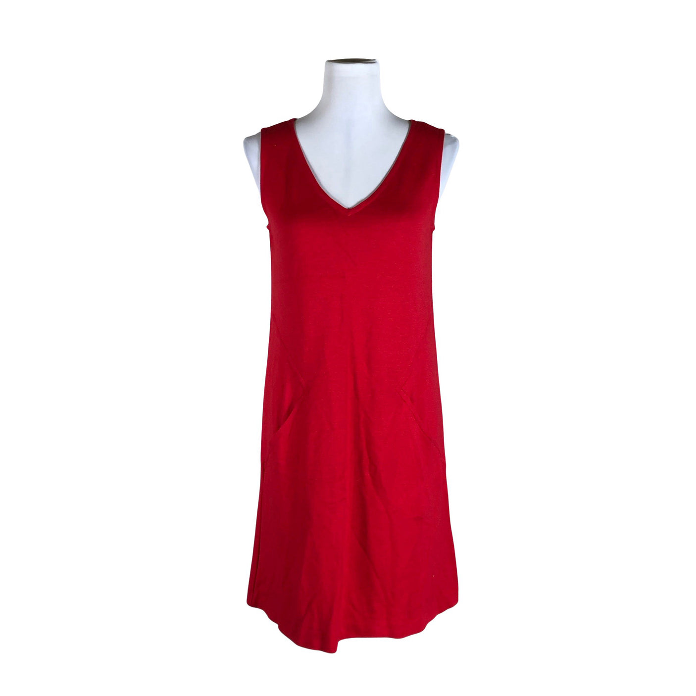 Unisex Marimekko - Trikotaažist kleit, suurus 38 - Punane (1)