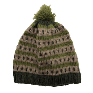 Unisex Handmade - Õhuke müts, suurus 40 - 42 cm - Roheline (1)