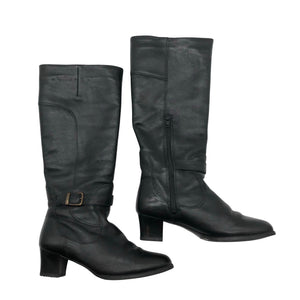 Unisex Janita - Saapad, suurus 36 - Must (1)