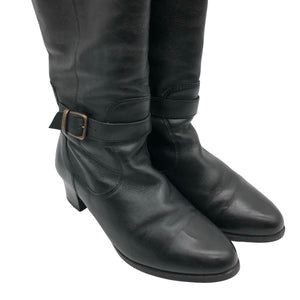 Unisex Janita - Saapad, suurus 36 - Must (2)