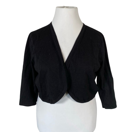Unisex Hell Bunny - Kootud boolero, suurus 44 - Must ()