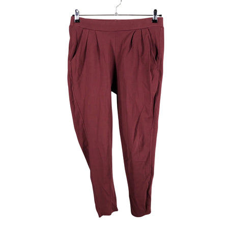 Unisex Puuvillatehdas - Trikotaažist püksid, suurus 42 - Veinipunane ()