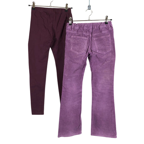 Unisex Lindex - Sametpüksid, suurus 134 - 140 - Lilla (2)
