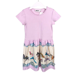 Unisex Molo Kids - Trikotaažist kleit, suurus 134 - 140 - Lilla (1)