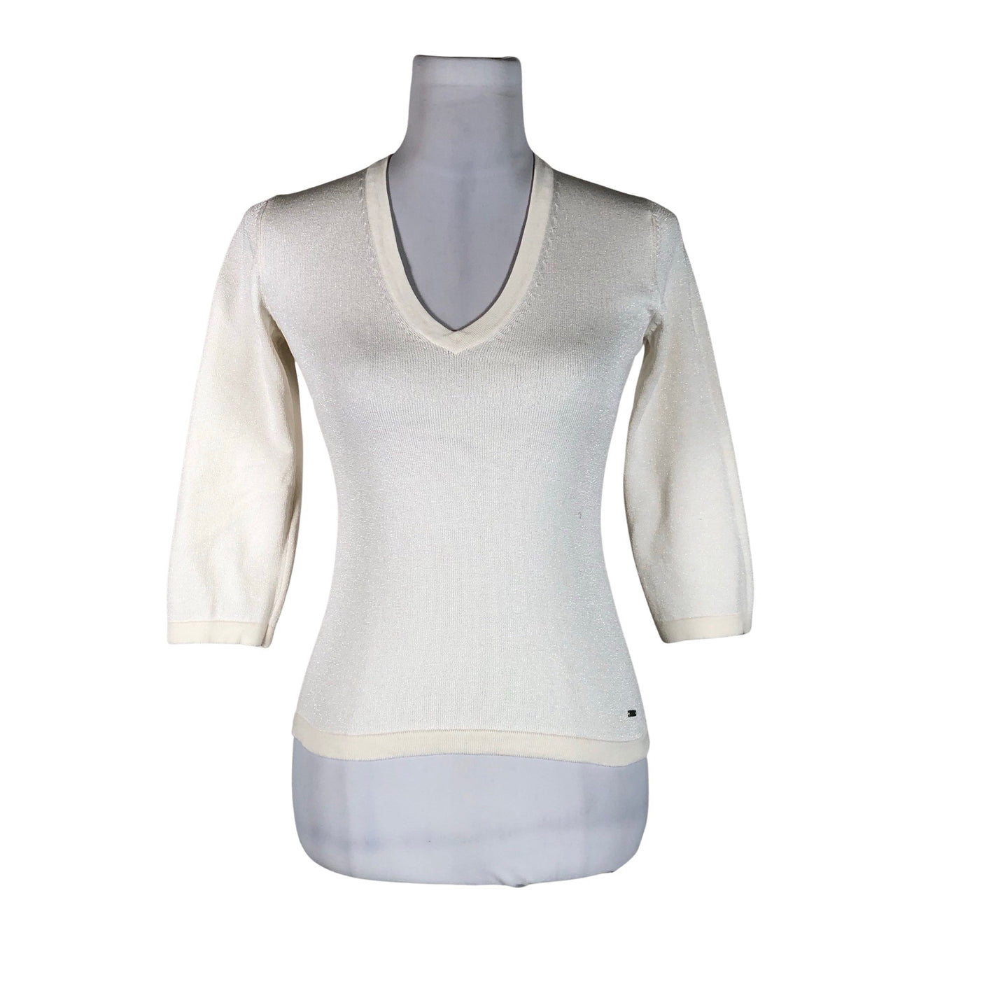 Unisex Tommy Hilfiger - Kampsun, suurus 36 - Looduslik valge (1)