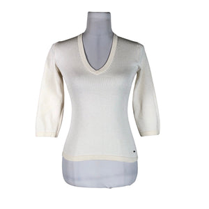 Unisex Tommy Hilfiger - Kampsun, suurus 36 - Looduslik valge (1)