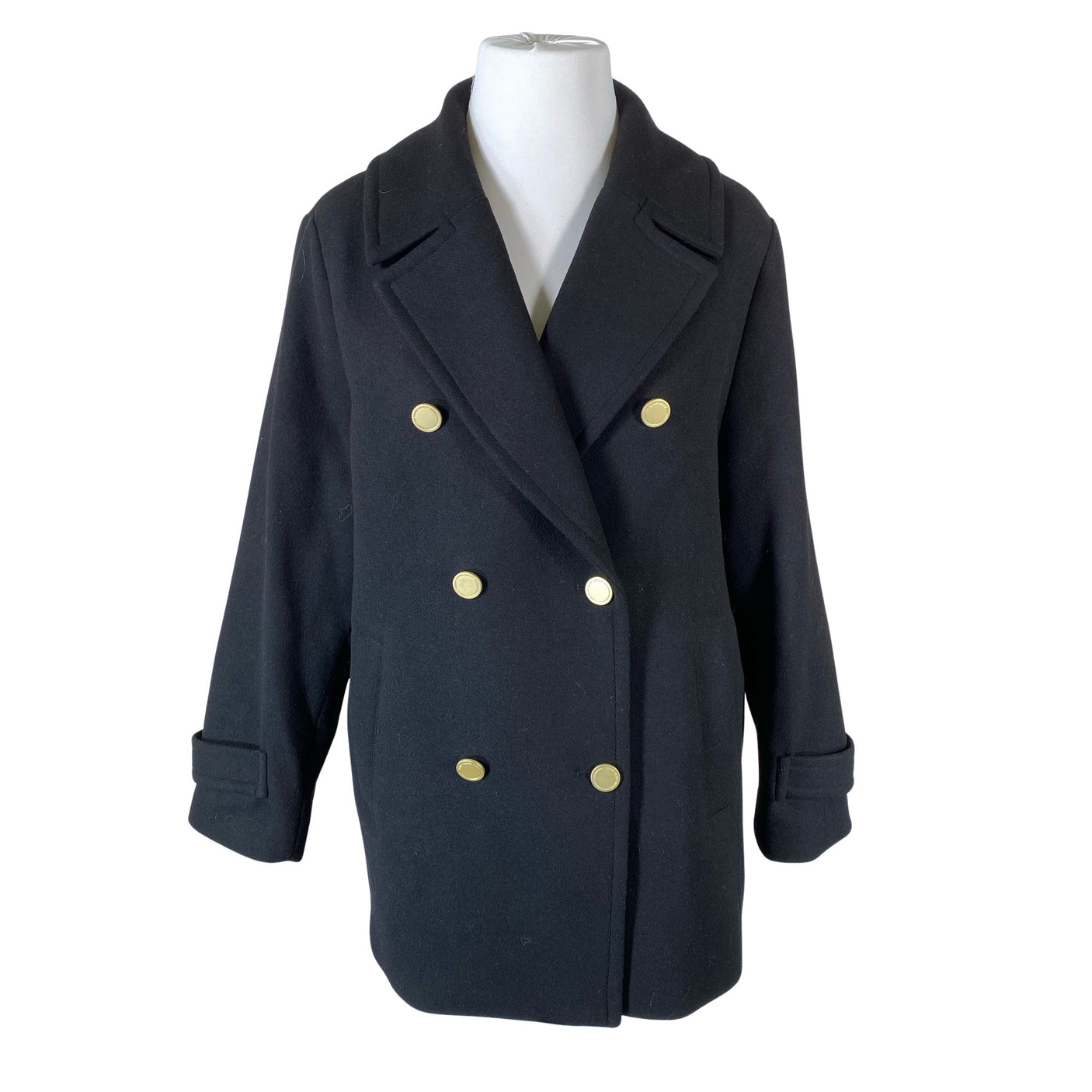 Unisex Gerry Weber - Villane mantel, suurus 46 - Must (1)