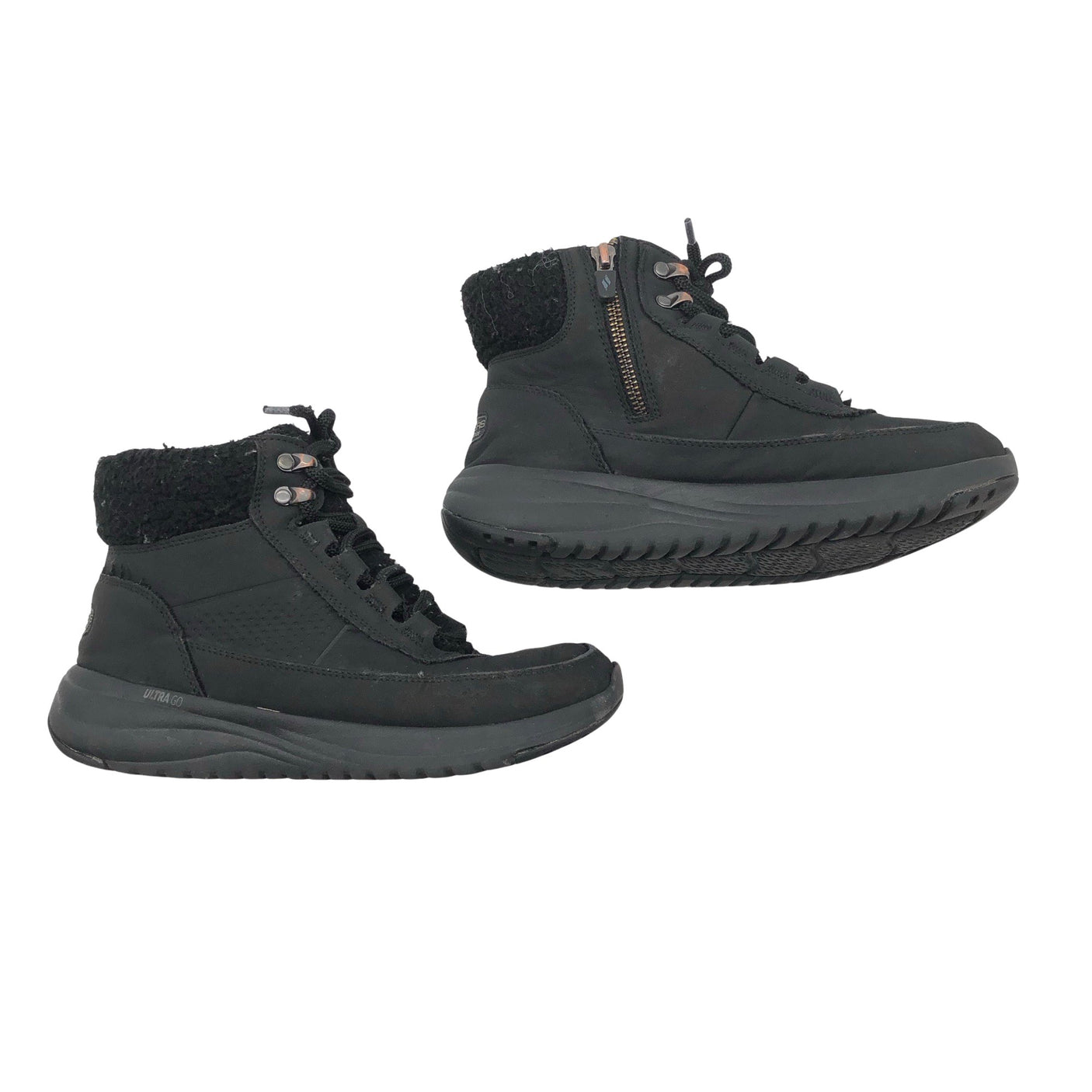 Unisex Skechers - Poolsaapad, suurus 35 - Must (1)
