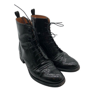Unisex Churchill - Poolsaapad, suurus 37 - Must (2)