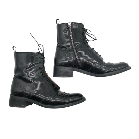 Unisex Churchill - Poolsaapad, suurus 37 - Must ()
