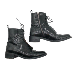 Unisex Churchill - Poolsaapad, suurus 37 - Must (1)