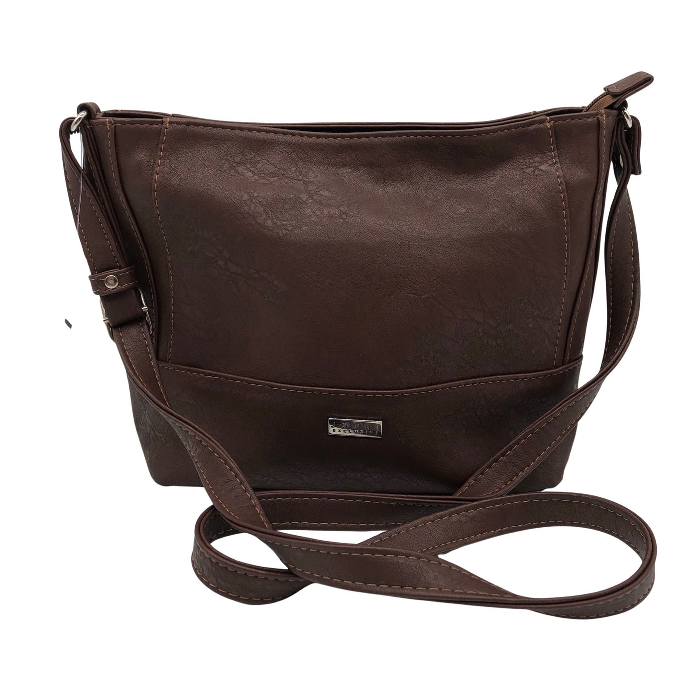 Unisex Jouni Exclusive - Õlakott, suurus Midi - Pruun (1)
