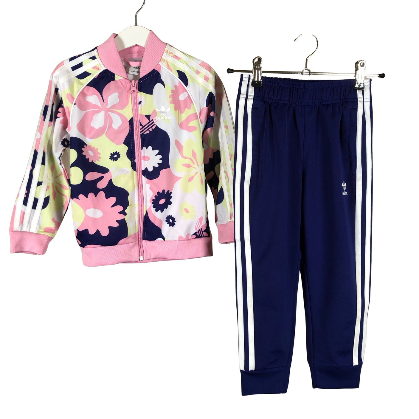 Unisex Adidas - Spordirõivad, suurus 104 - 110 - Heleroosa (1)