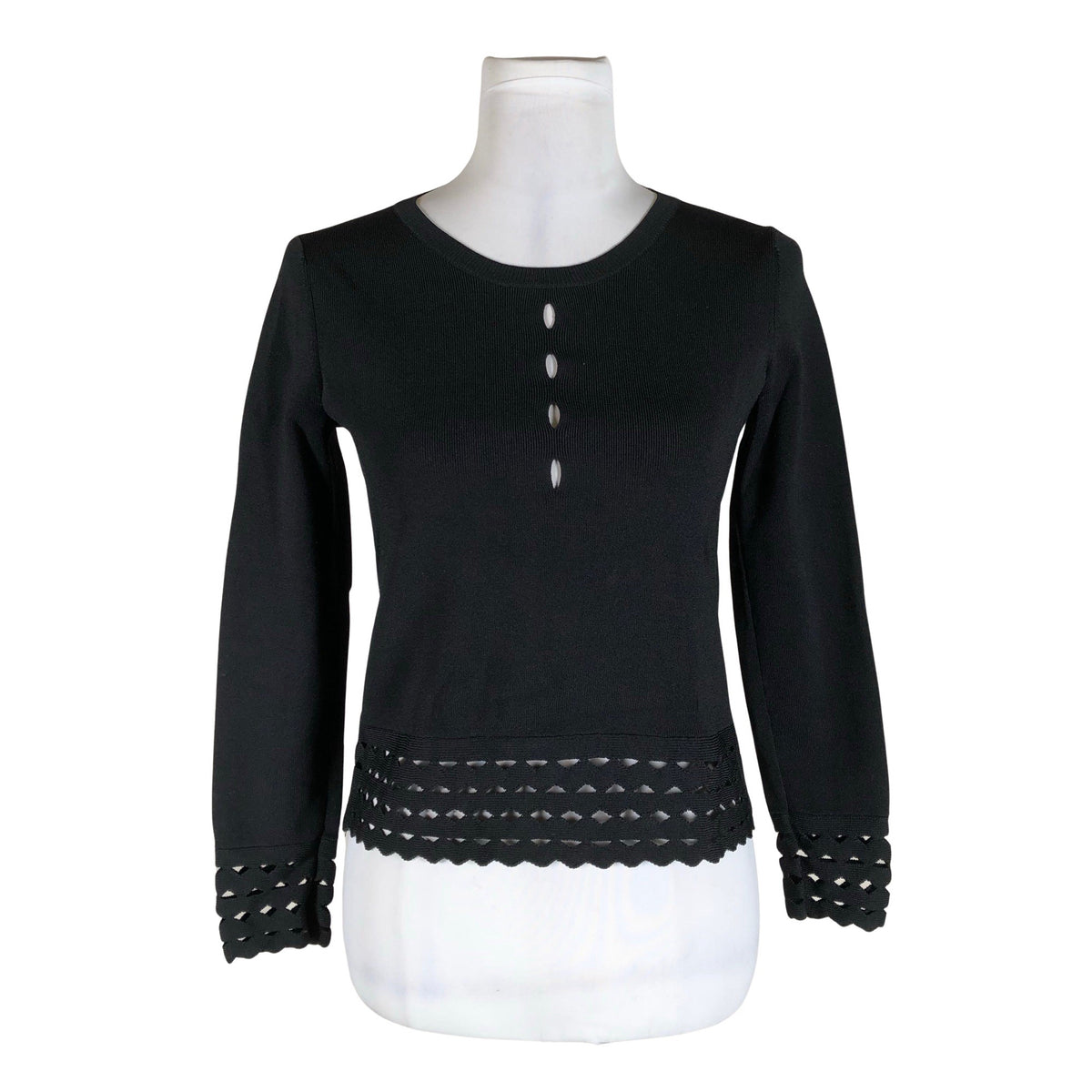 Unisex Maje - Kampsun, suurus 36 - Must (1)