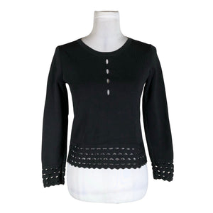 Unisex Maje - Kampsun, suurus 36 - Must (1)