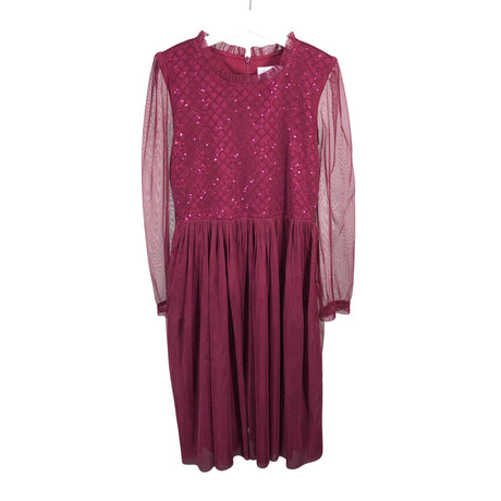 Unisex Happy Girls - Pidulik kleit, suurus 146 - 152 - Veinipunane ()