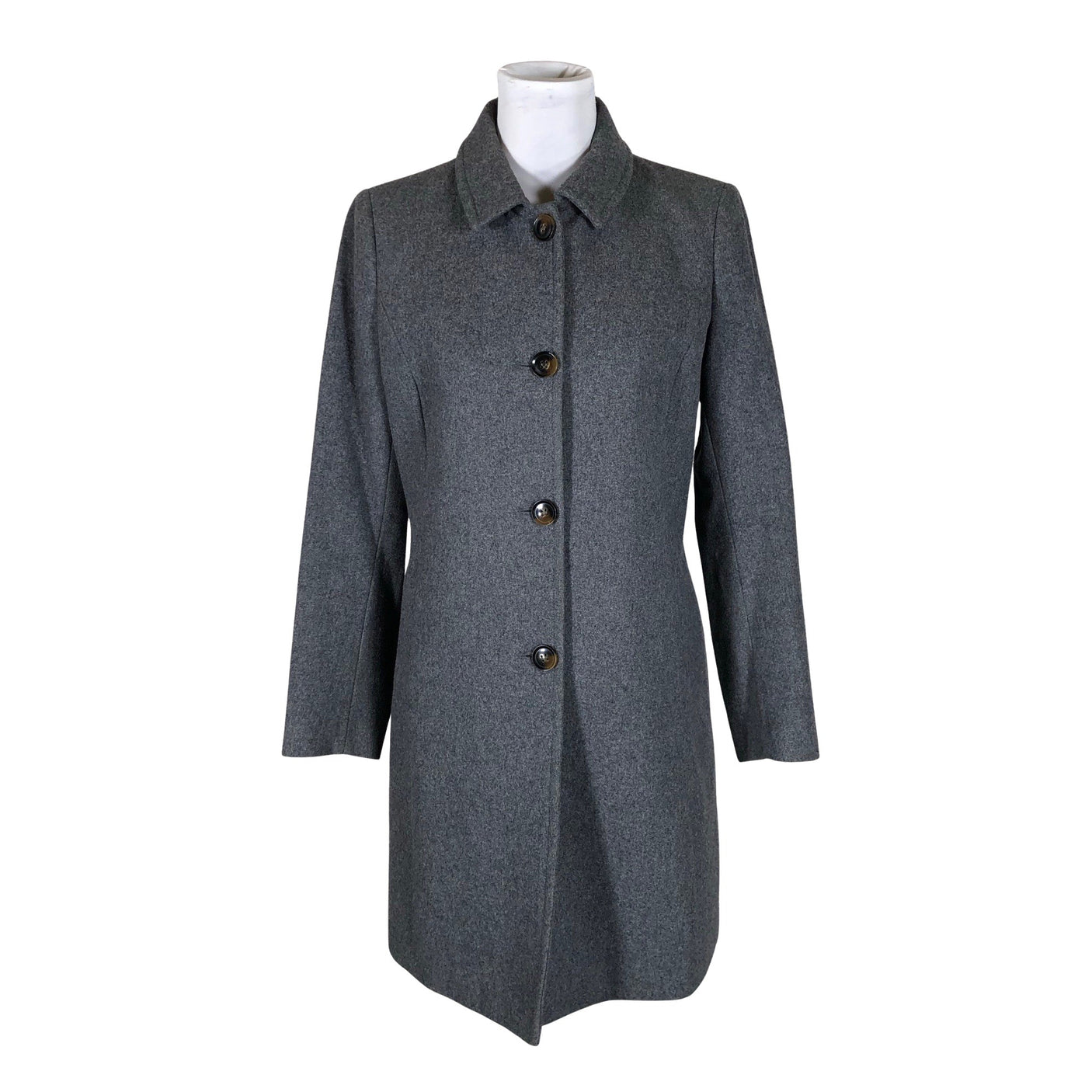 Unisex Benetton - Villane mantel, suurus 38 - Hall (1)