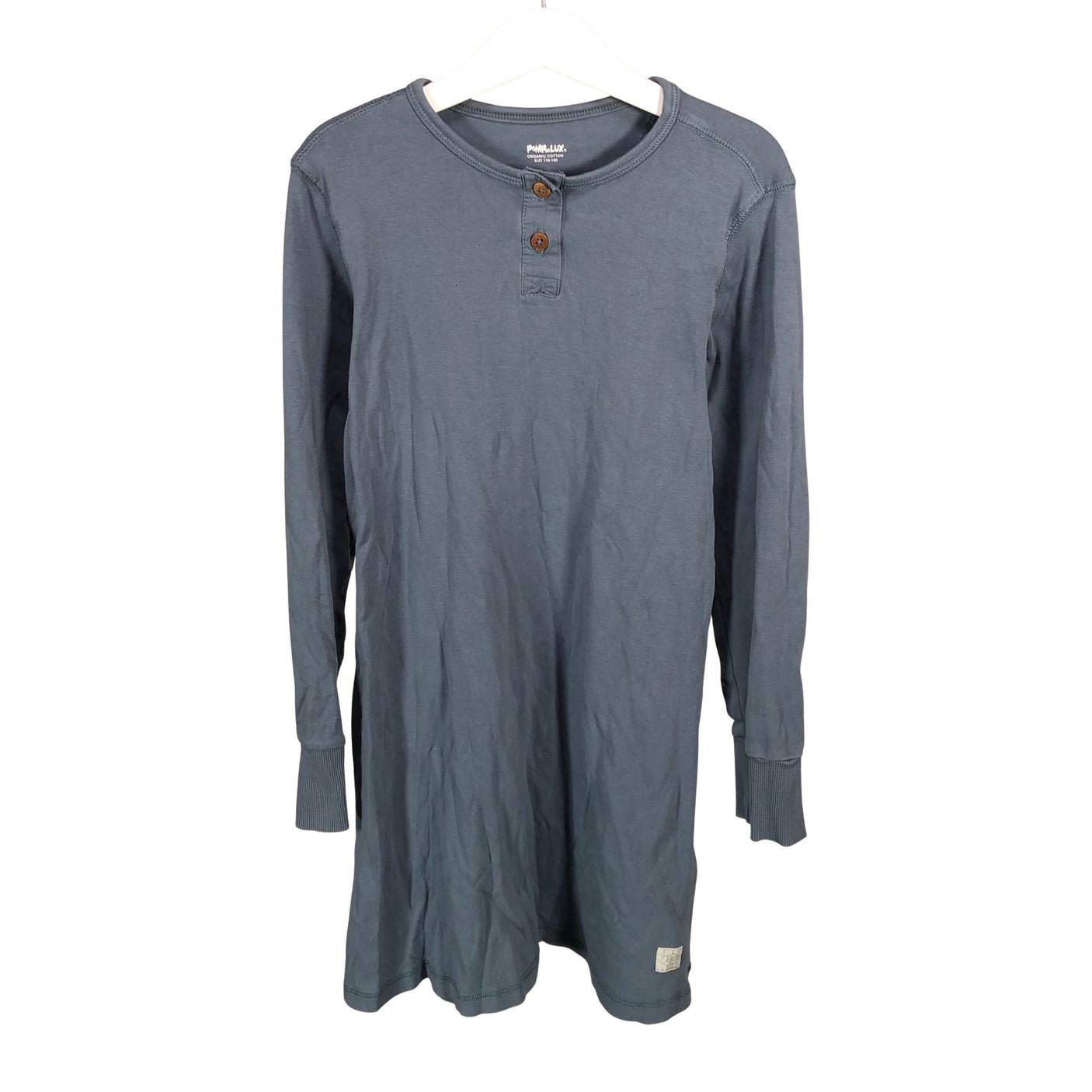 Unisex POMPdeLUX - Trikotaažist kleit, suurus 134 - 140 - Sinine (1)