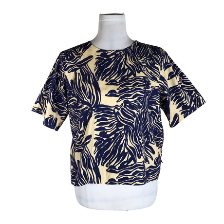 Unisex Vimma - Lühikeste käistega pluus, suurus 38 - Beige ()