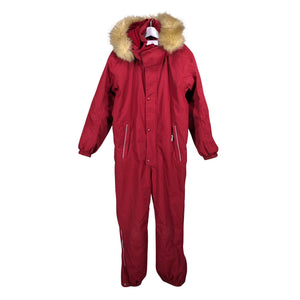 Unisex Reima - Talvekombinesoon, suurus 128 - 134 - Veinipunane (1)