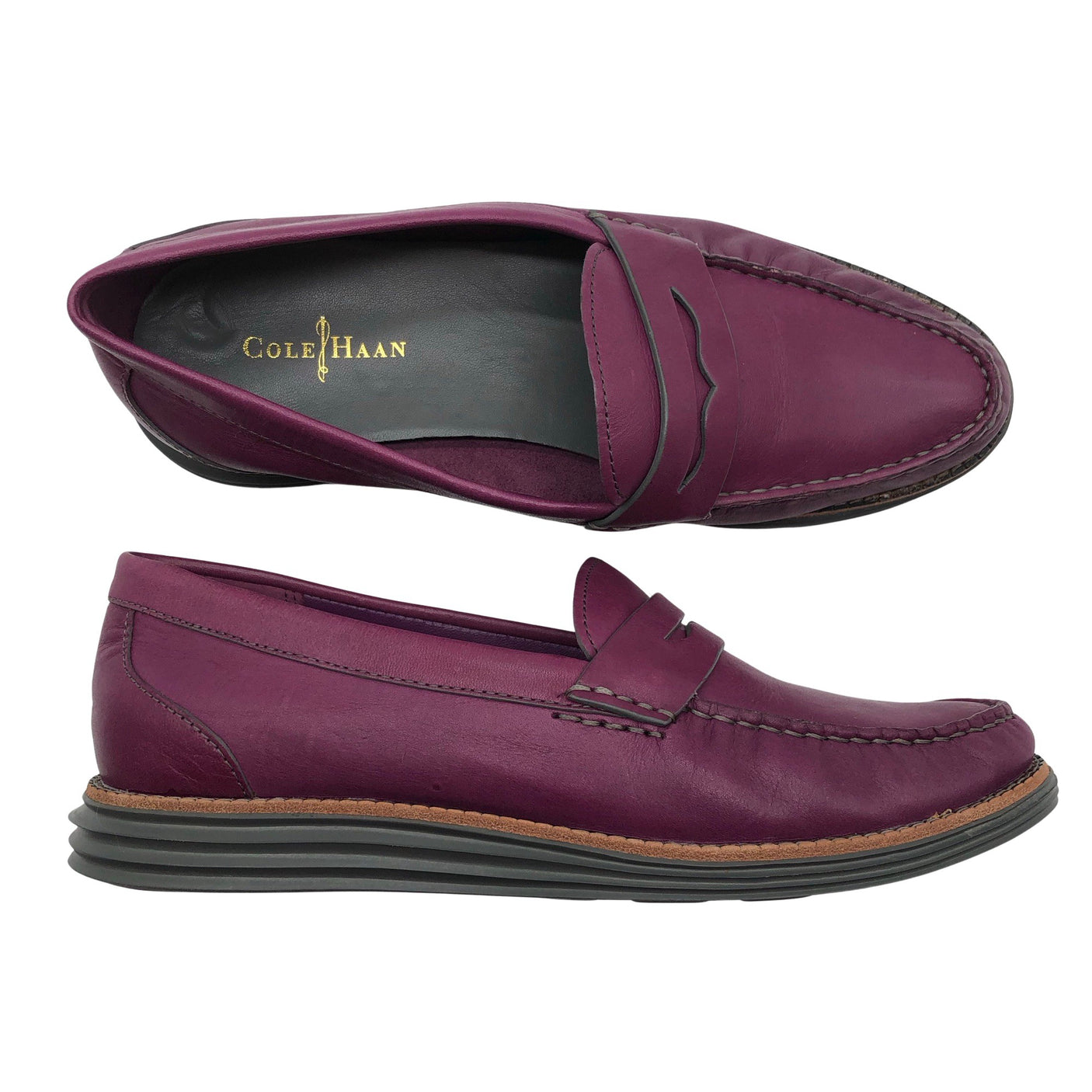 Unisex Cole Haan - Mokassiinid, suurus 37 - Lilla (1)