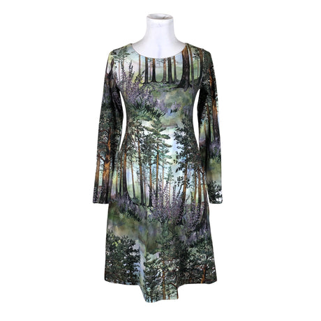Unisex Ommellinen - Trikotaažist kleit, suurus 34 - Roheline ()