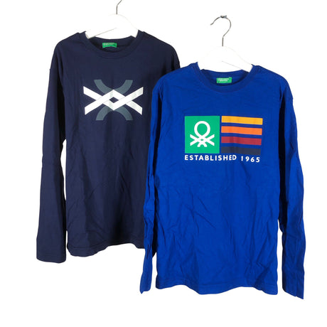 Unisex Benetton - Trikotaažist pluus, suurus 146 - 152 - Sinine ()