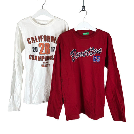 Unisex Benetton - Trikotaažist pluus, suurus 146 - 152 - Sinine ()