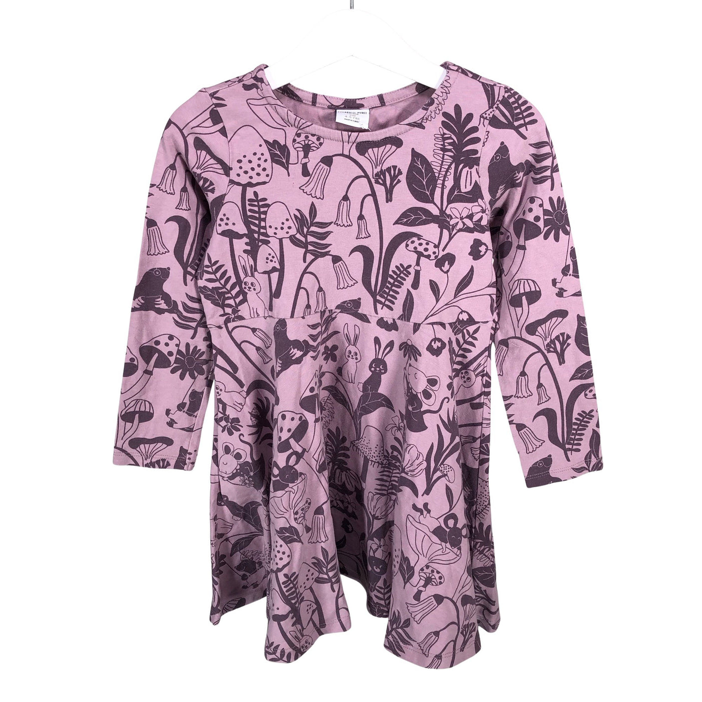 Unisex Polarn O. Pyret - Trikotaažist kleit, suurus 104 - 110 - Lilla (1)