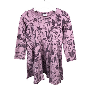 Unisex Polarn O. Pyret - Trikotaažist kleit, suurus 104 - 110 - Lilla (1)
