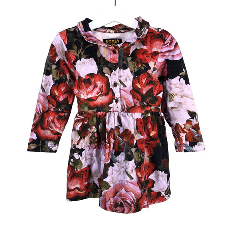 Unisex Romey Loves Lulu - Dressikangast kleit, suurus 98 - 104 - Punane ()