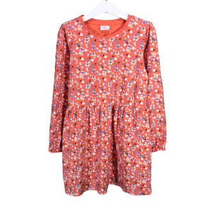 Unisex s.Oliver - Trikotaažist kleit, suurus 116 - 122 - Oranž (1)