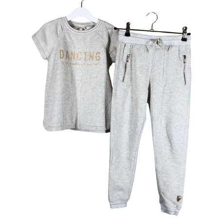 Unisex POMPdeLUX - Dressikangast püksid, suurus 122 - 128 - Hall ()
