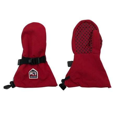 Unisex Hestra - Talvekindad, suurus 8 - 12 vuotta - Punane ()
