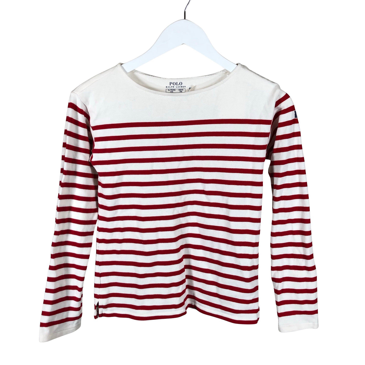 Unisex Polo Ralph Lauren - Trikotaažist pluus, suurus 158 - 164 - Valge (1)