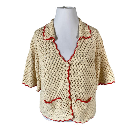 Unisex Greylin - Kardigan, suurus 42 - Looduslik valge ()