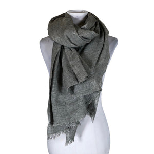 Unisex Stylesnob - Õhuke sall, suurus Maxi - Hall (1)