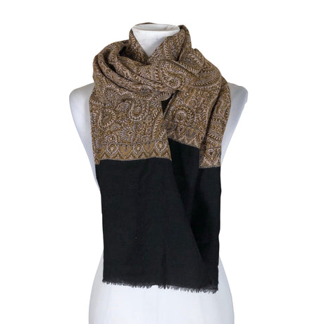 Unisex Woolmark - Õhuke sall, suurus Maxi - Pruun ()