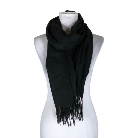 Unisex Pashmina - Sall, suurus Maxi - Must ()