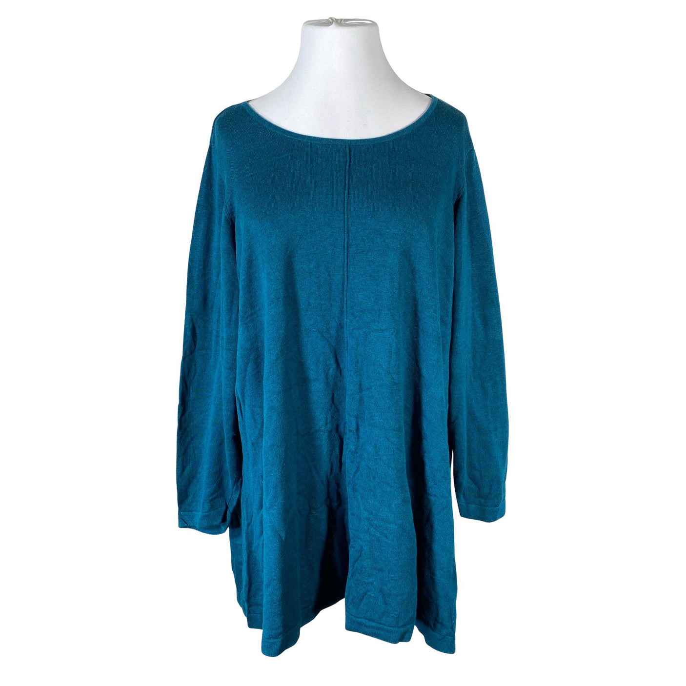 Unisex Zizzi - Kootud tuunika, suurus 58 - Sinine (1)