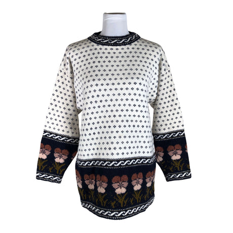 Unisex Handmade - Kampsun, suurus 40 - Valge ()