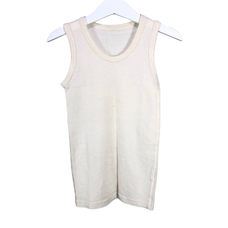 Unisex Ruskovilla - Topp, suurus 116 - 122 - Looduslik valge ()