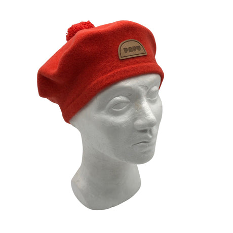 Unisex Papu - Müts, suurus 52 - 54 cm - Oranž ()