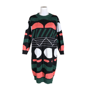 Unisex Papu - Kootud kleit, suurus 38 - Roheline (1)