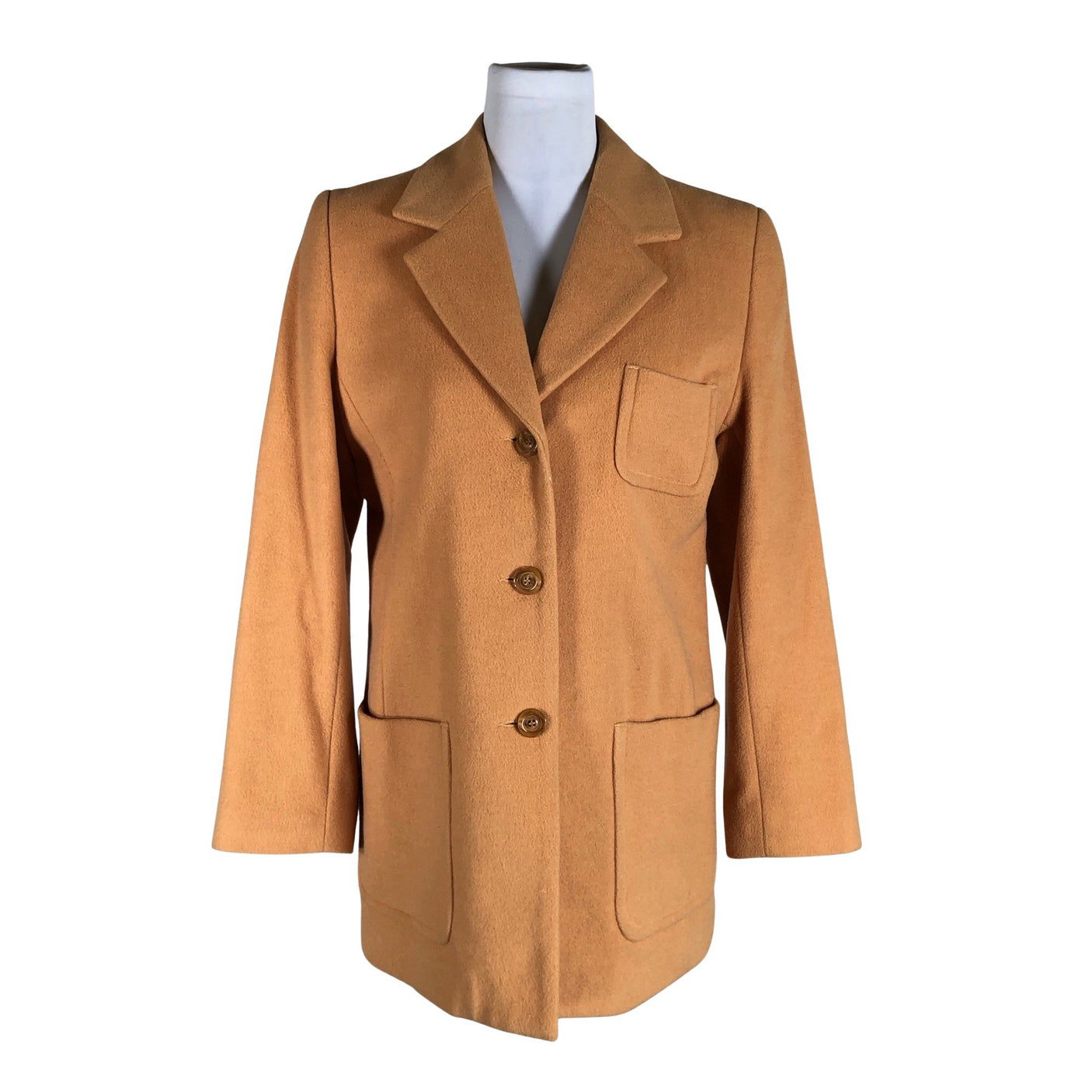 Unisex Your Face - Villane mantel, suurus 38 - Kollane (1)
