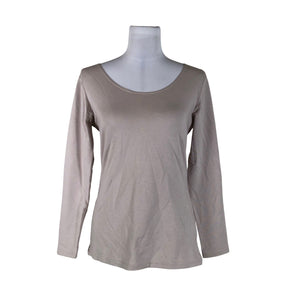 Unisex Uniqlo - Trikotaažist pluus, suurus 40 - Beige (1)