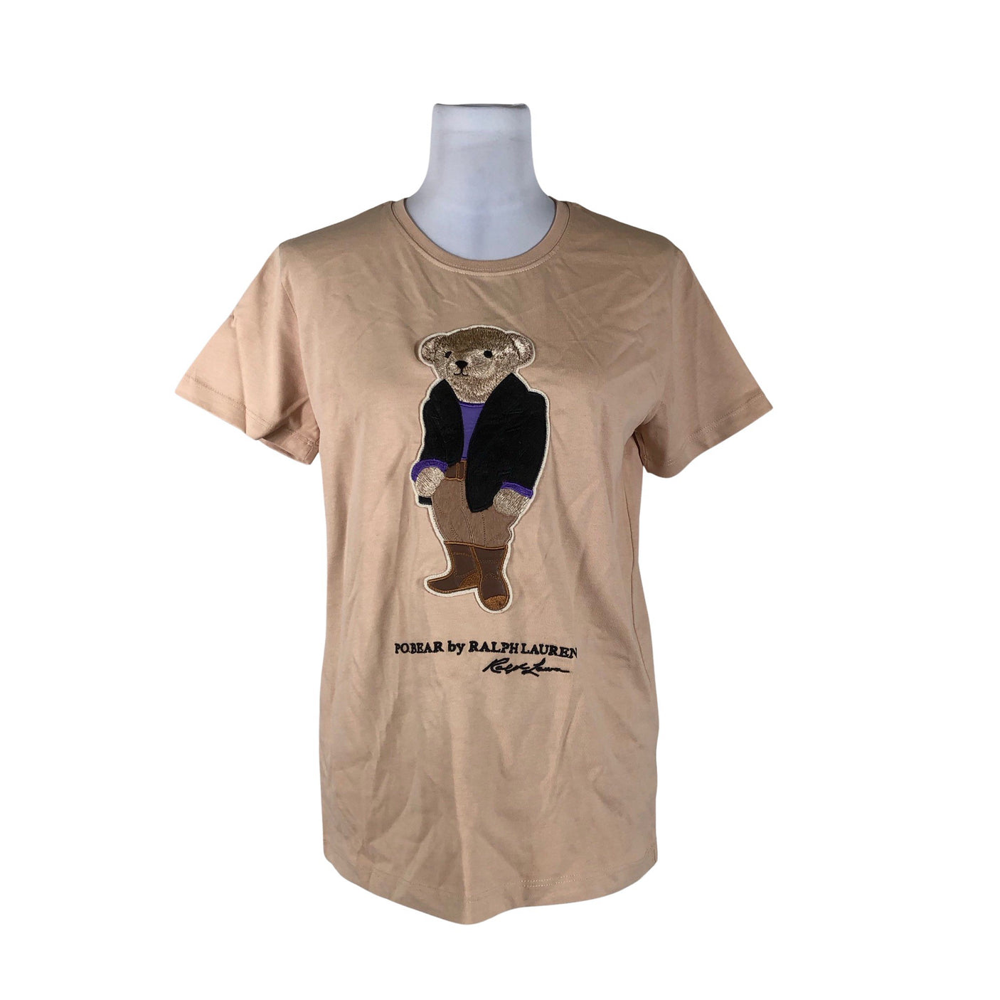Unisex Polo Ralph Lauren - T-särk, suurus 38 - Beige (1)