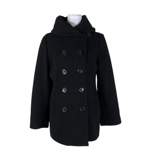 Unisex Santarelli - Villane mantel, suurus 38 - Must (1)